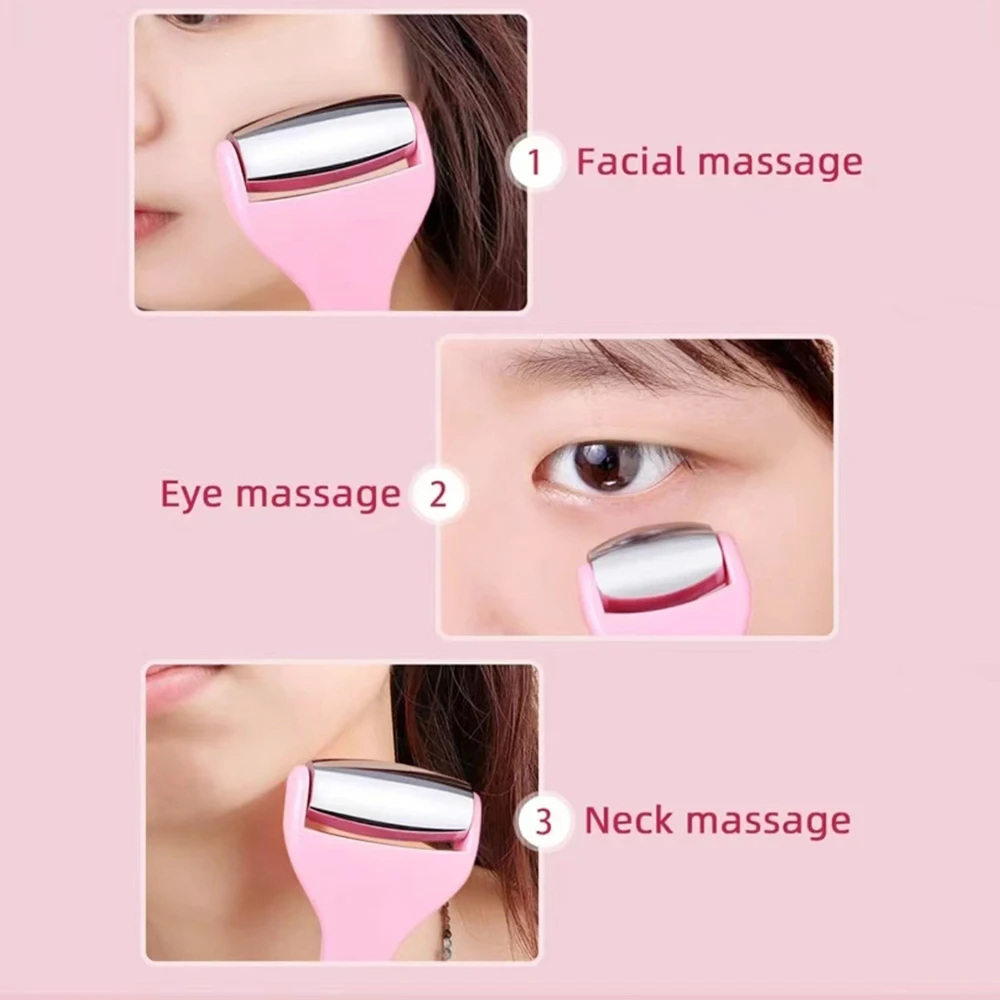 Kit Silicone Fire Vacuum Suction Cupping Therapy Cups Set for Double-headed Metal Facial Massage Roller