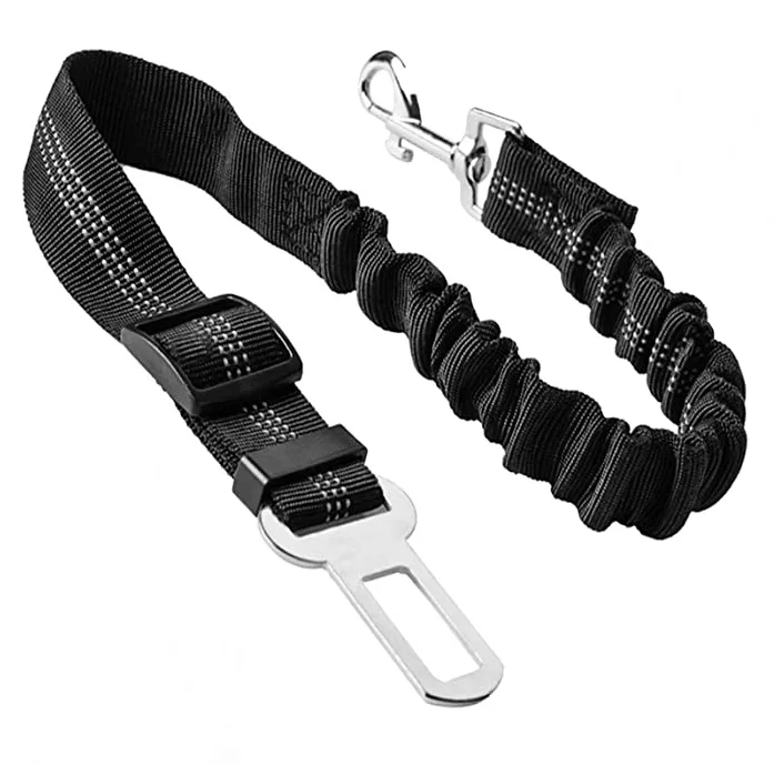 Hot Sales Adjustable Nylon Dog Leash Adjustable Pet Dog Car Seat Safty Belt Leash