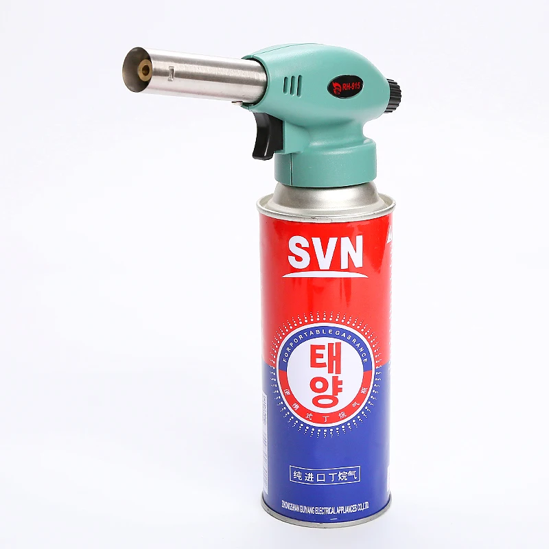 Outdoor Tools 915 Model Adjustable Flame Cassette Gas Gun Butane Type Torch Burner Gun Cigarette Lighter