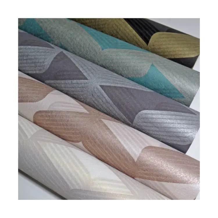 Hot sale design kitchen bedroom wallpaper sticker with PVC vinyl wallpaper