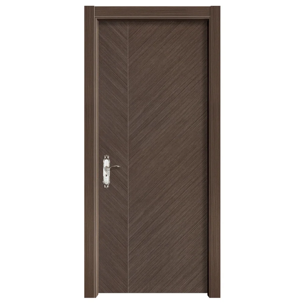 High Quality Interior Melamine Wooden Door Luxury PVC Door Design Wood Carving Main Designs Single Door
