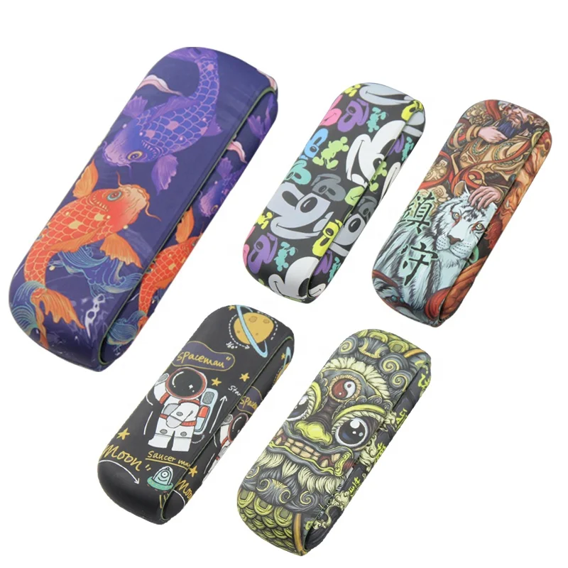 NEW ARRIVAL Color Painted Protective Case and Side Door Cover Set for IQOS Iluma