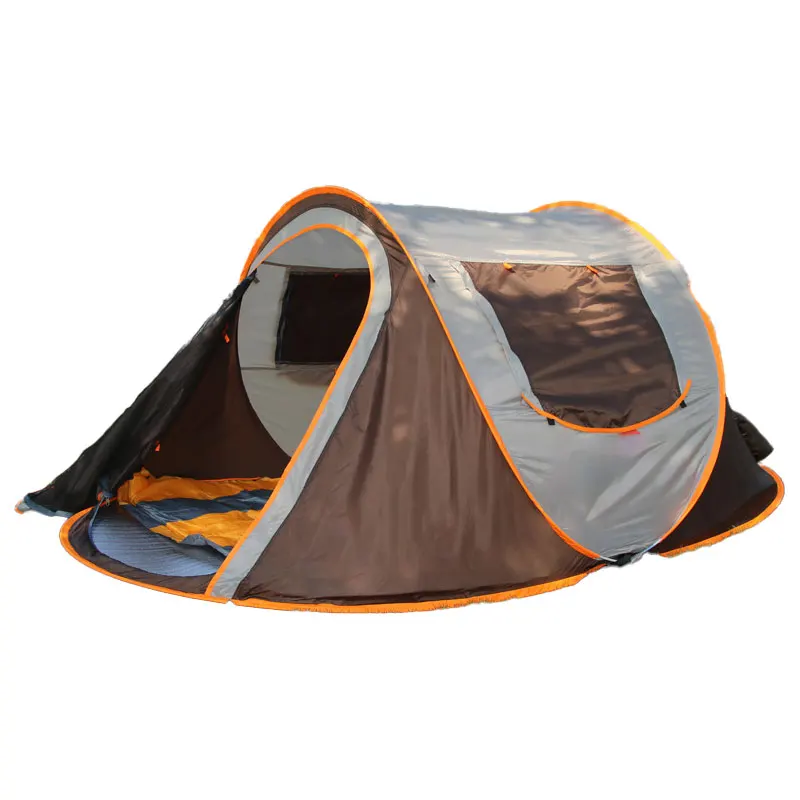 Wholesale outdoor thickening shade breathable anti-mosquito automatic throwing pop-up camping tent