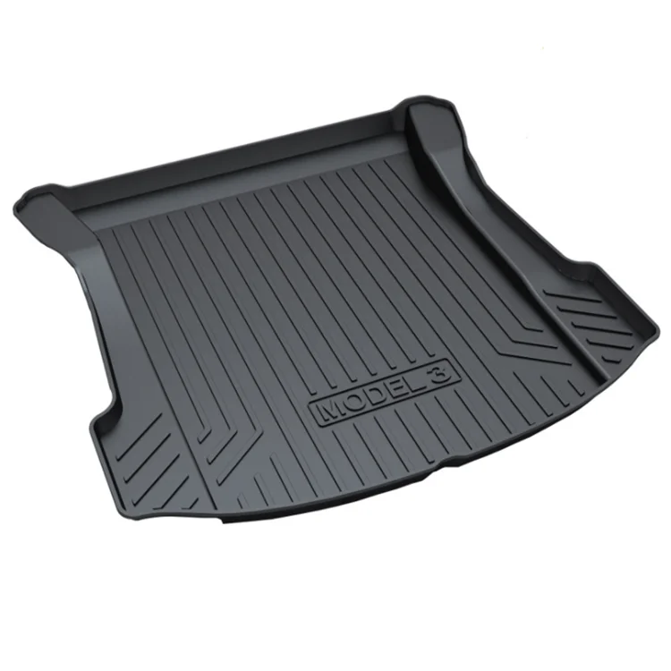 New Original Size Non Skid Design Car Trunk Mat Cargo Mat For Tesla Model 3 2017-2021