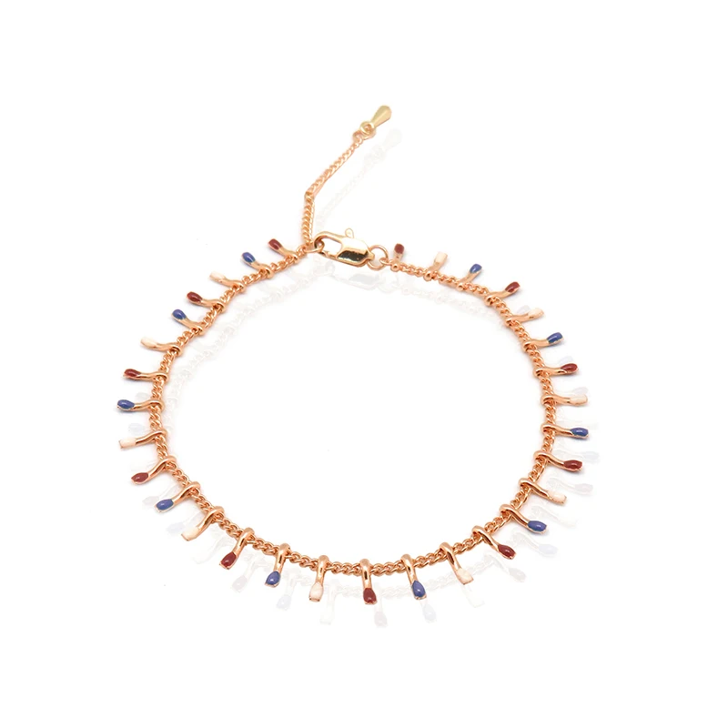 Модные стильные изысканные эпоксидные латунные браслеты