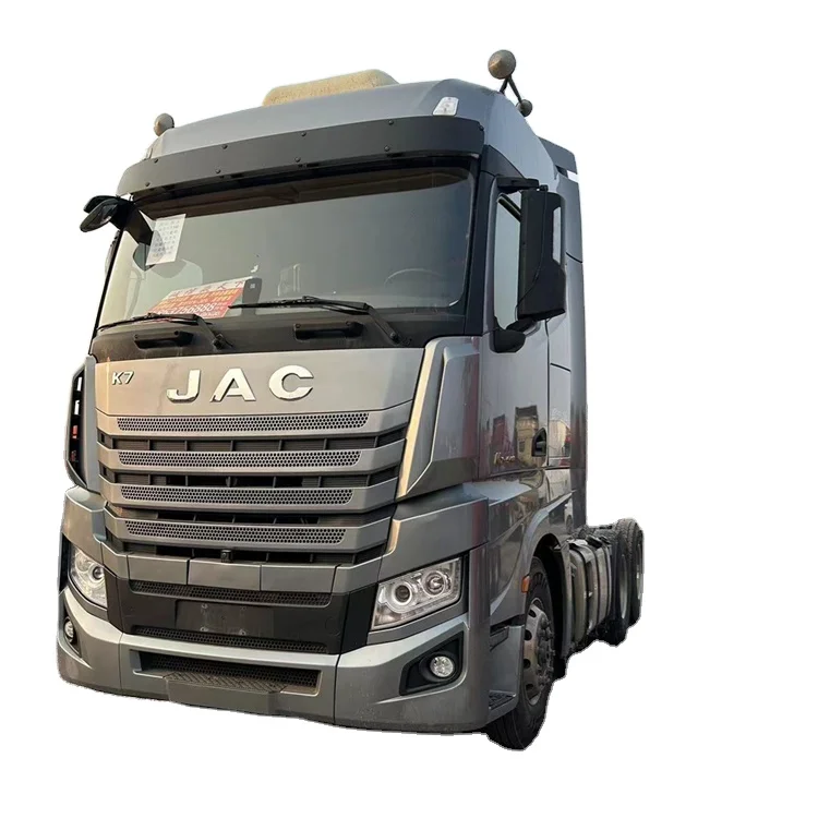 Тяжелые транспортные средства JAC 6X4 Cummins, дизельный двигатель, тягач, тягач 560HP, головка трактора 418kw, грузовик для продажи