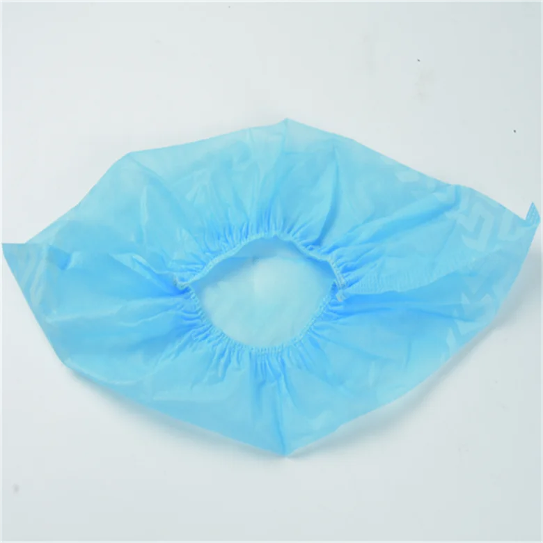 Good Quality Customized Non Woven Non Slip Shoe Covers Medical Disposable PP+CPE Shoe Covers