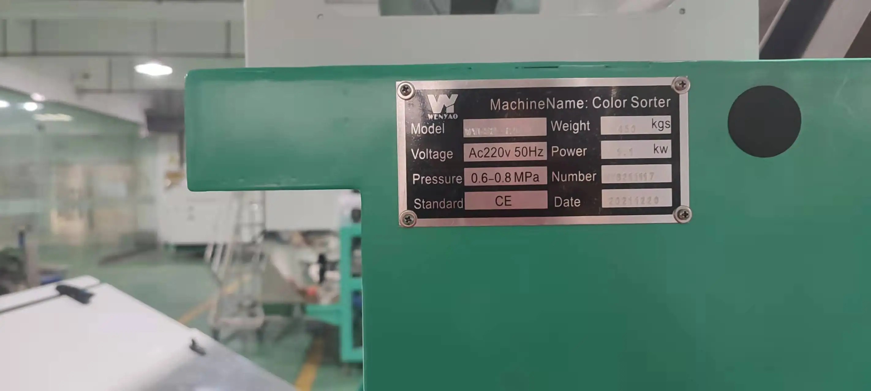 Agriculture Color Sorting Machine Rice Color Sorter Price 2 Chutes Color Sorter For Rice From China