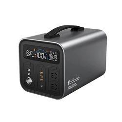 High Capacity 280800mah power bank Portable Power Station 1000W Outdoor Backup Lithium Battery PowerBank Supply Mini Generator