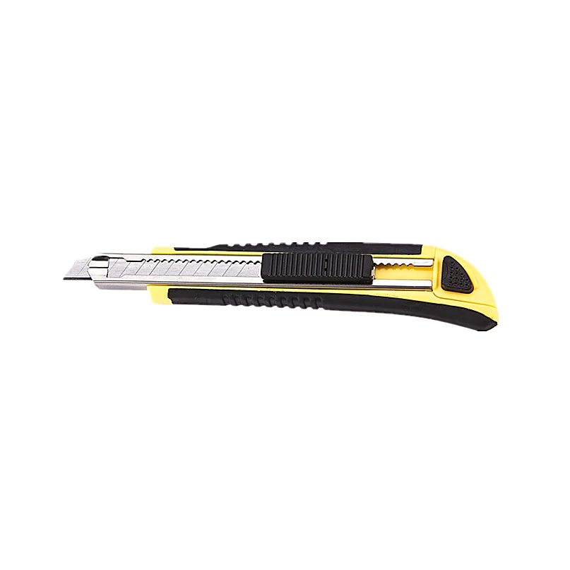Mini plastic ABS snap off 3/5pcs blades box office paper cutting cutter utility knife 9mm