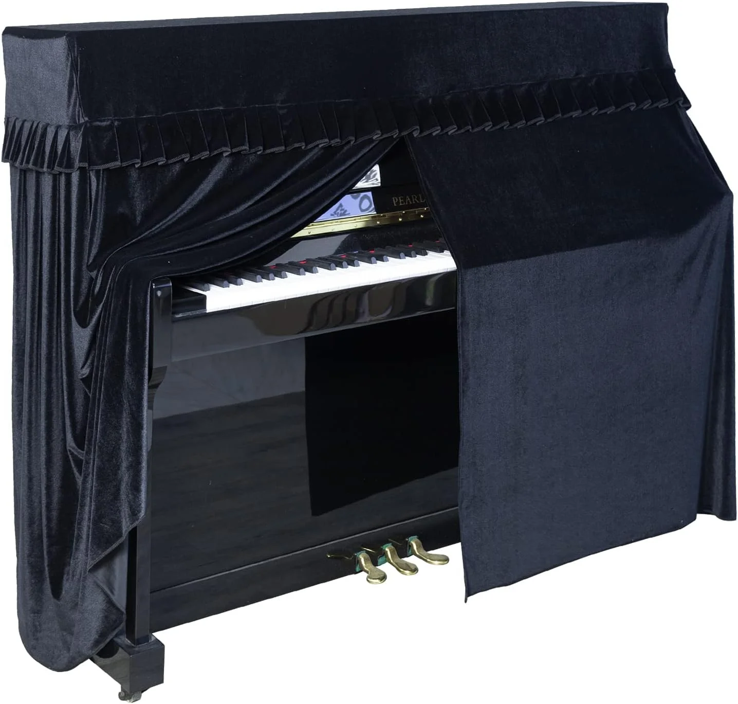 Premium Velvet Piano Cover Cloth - Soft, Breathable & High-Quality Dustproof Scarf Wholesale Hot Selling 2024
