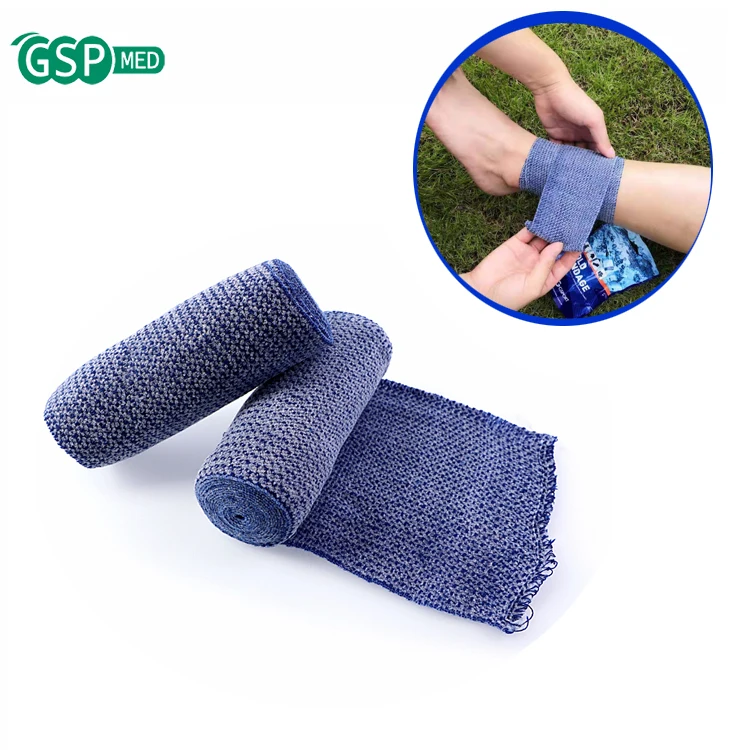 Ready to ship 10cm*3.2m cooling bandage for sports first aid use cold bandage