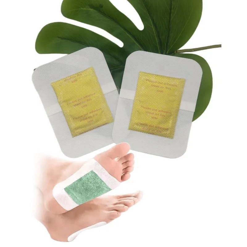 Wholesale Chinese Health Care Bamboo Foot Patch Detox Foot Patch Bamboo Vinegar Gold Relax Foot Patch