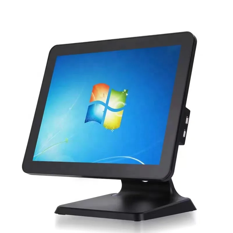 Factory Manufacture 15 inch POS System Hardware All In One Capacitive Touch Screen POS PC