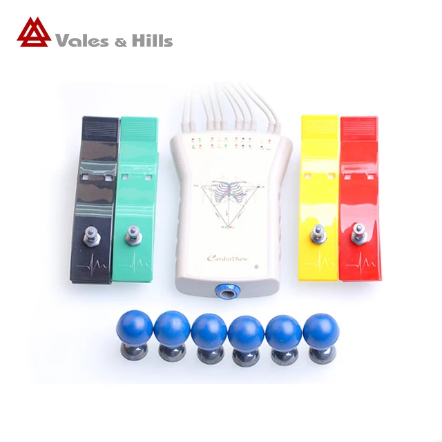 High quality portable pc based 12 channel ECG pc machine test with ce mark cost