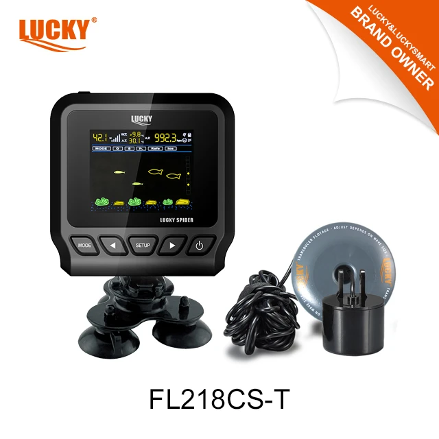 LUCKY FL218CS-T mobile fish finder echo sounder multibeam best cheap fish finder
