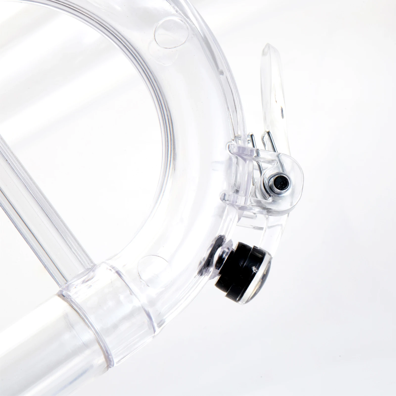 New Arrival Professional Transparent Standard Plastic Bb Trumpet Set with 3C Mouthpiece 7C Mouthpiece