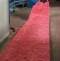 Glass Wool Heat Insulation Materials Sound Isolation Glass Wool For Air Condition Duct