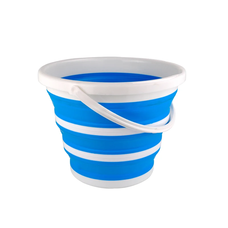 BPA free Collapsible Plastic Bucket Foldable Round Tub Portable Fishing Water Pail Space Saving Outdoor Water pot