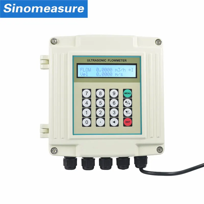 Low Price Wall Mounted Ultrasonic Water Flowmeter TUF-2000 Clamp On Ultrasonic Flow Meter