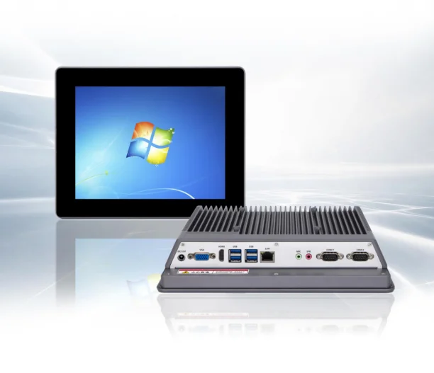 10.4 inch TFT Touch Screen Embedded Industrial Panel PC powered by Intel  J1900