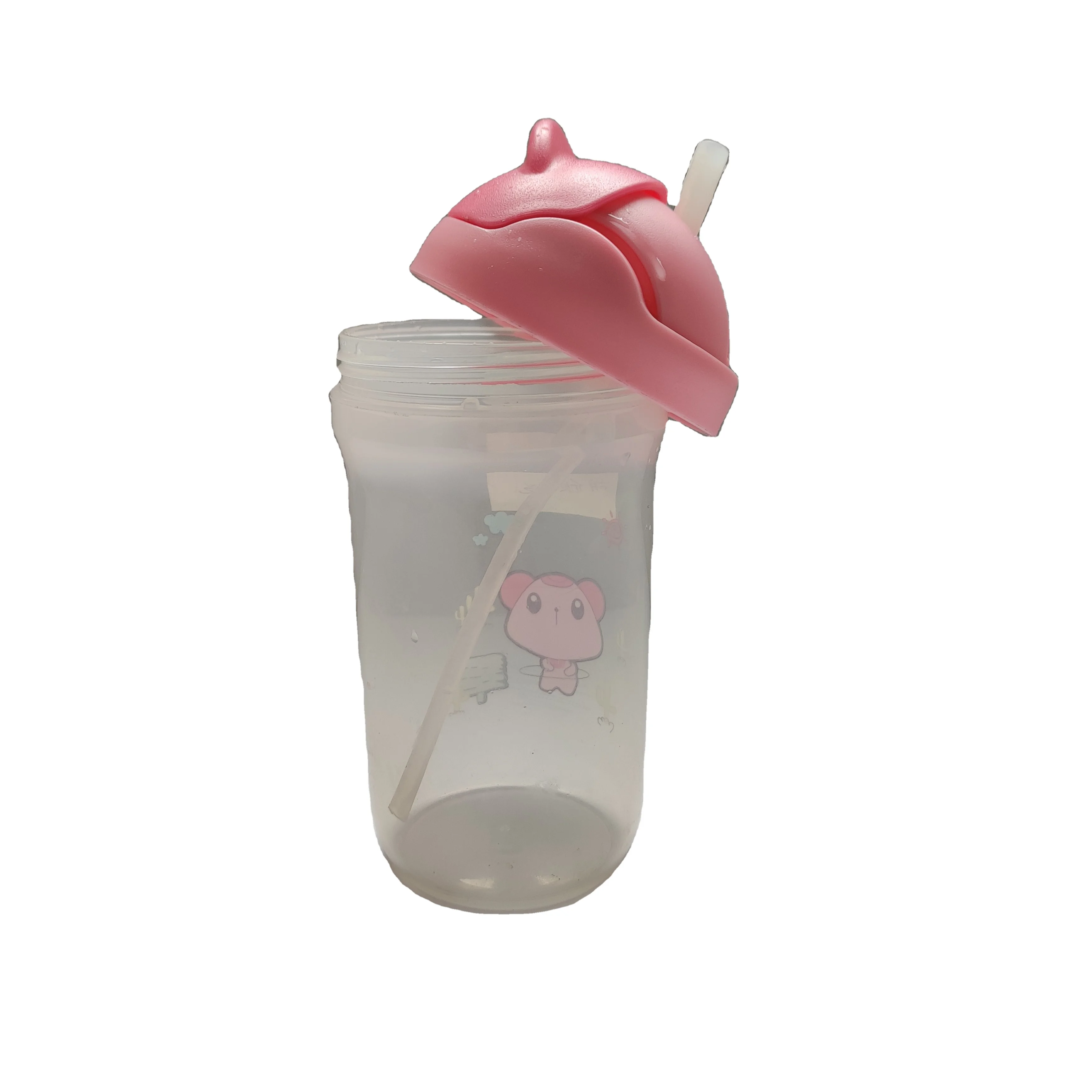 11 oz 300ml plastic water  cup for child kids 16oz 450 ml pp polypropylene cheap plastic water  cup with straw and lid for adult