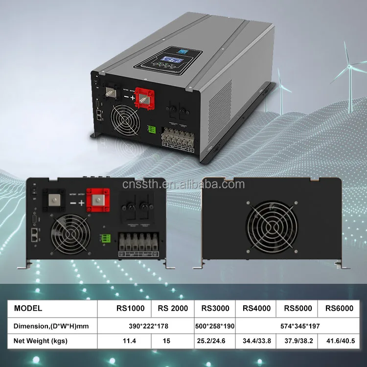 low frequency off grid inverter 48V 96V TO AC 230V 12KW pure sine wave inverter air conditioners inverter system