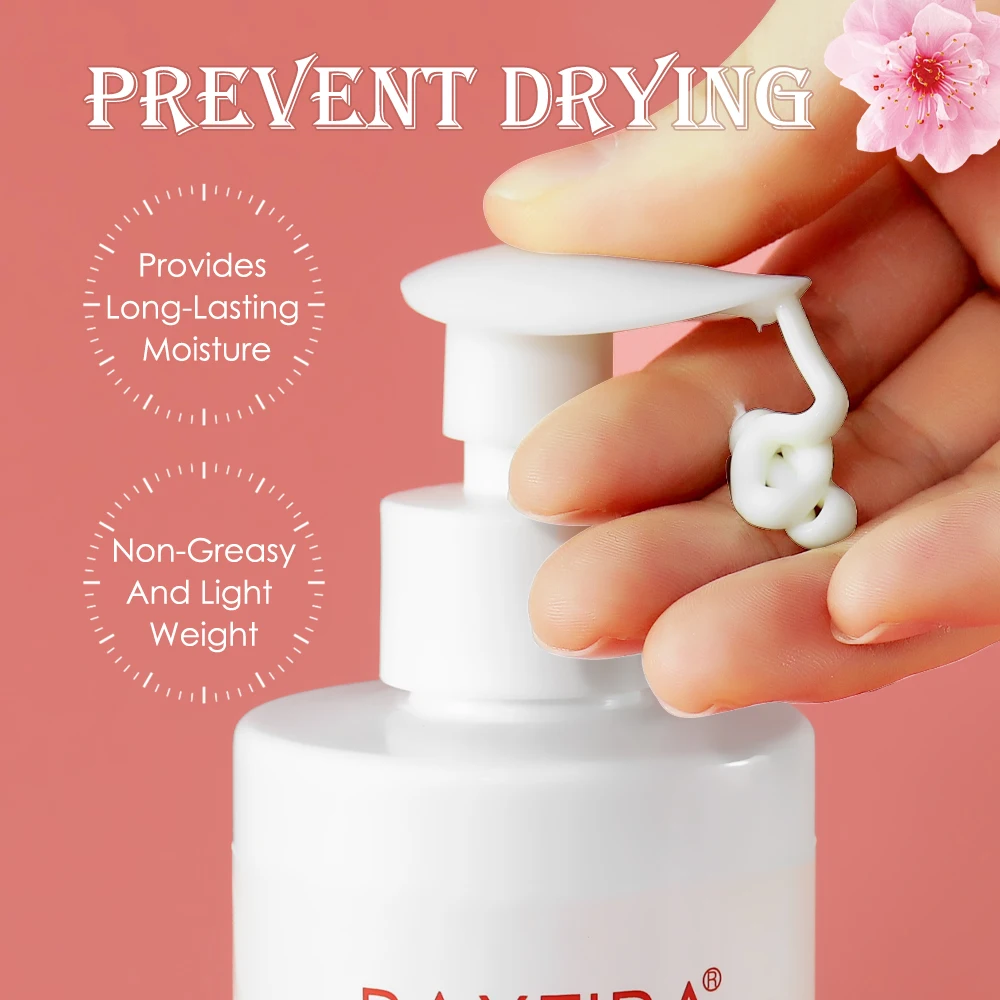 Japanese Cherry Blossom Body Cream Lotion Nourishing Coconut Kojic Acid Vitamin E Chemical Ingredients for Adults Babies