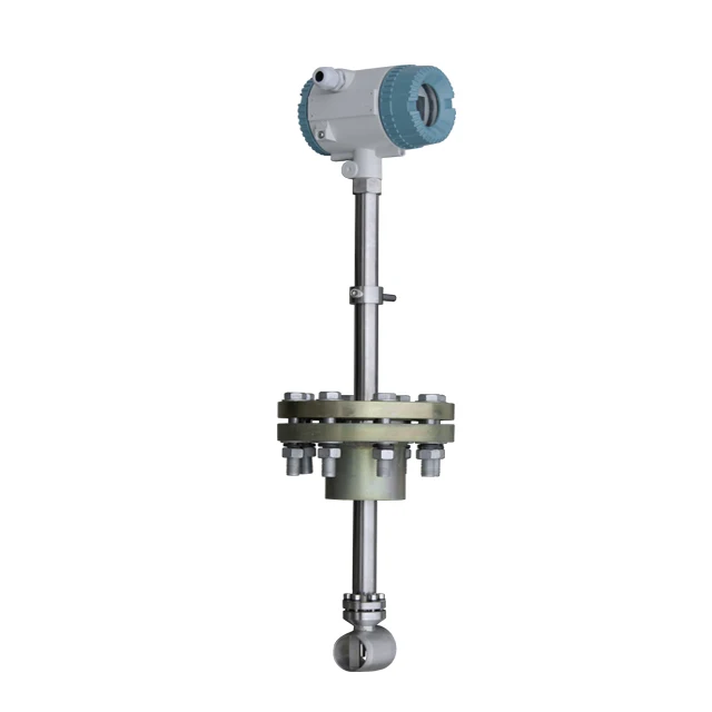 4-20mA rs485 Vortex Boiler Steam Flowmeter Pressure Transmitter for Co2 Air Gas Hot Steam Flow Meter Vortex