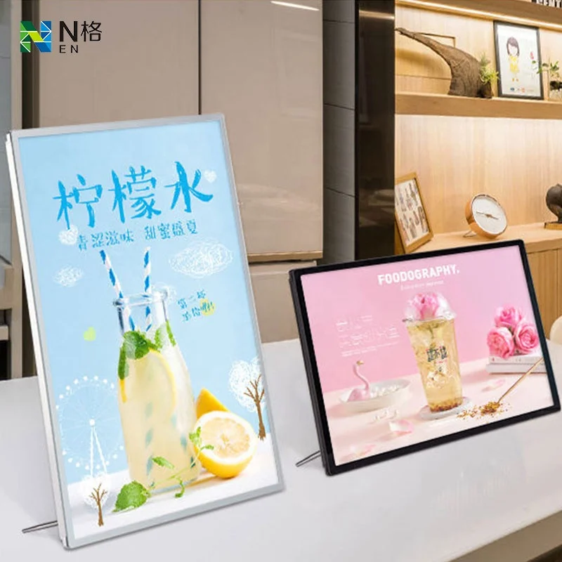 75x120cm Slim LED Light Box for Restaurant and light poster Advertising Display for Menu Board Advertising Light Boxes