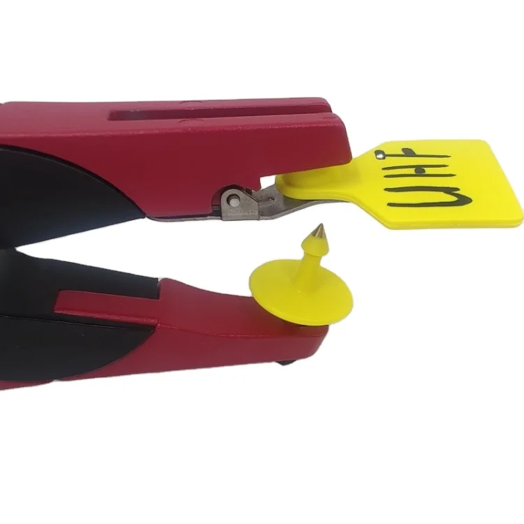 Заводская низкая цена аксессуары для сельского хозяйства итальянская катушка антенна Rfid Ушная Бирка UHF квадратная бирка крупного рогатого скота с программным обеспечением