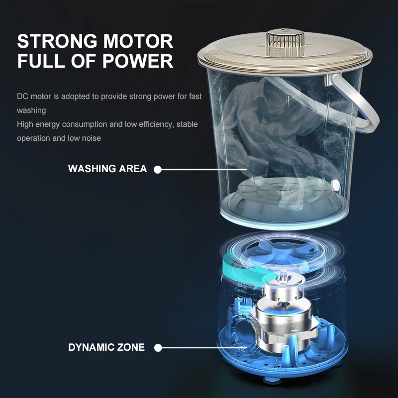 Washing Machines Prices Mini Portable Washing Machine for 2.6 Kg Clothes