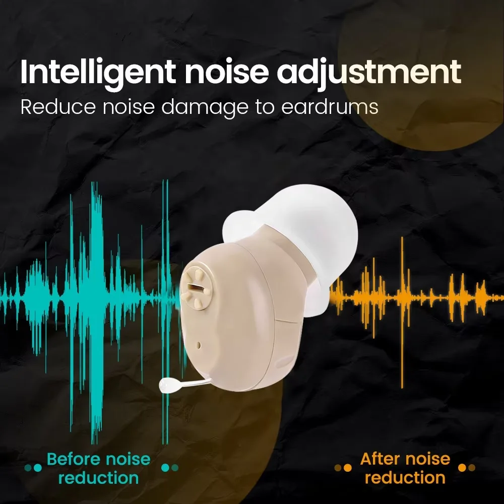 Audifonos Sordos Para Adultos Mayores Hearing Amplifier Earing Aid Apparecchi Acustici Cina Mini Ite Battery Hearing Aids