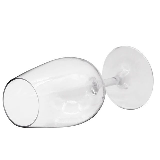 high quality unbreakable goblet wine glass acrylic custom printing pink plastic wine glasses