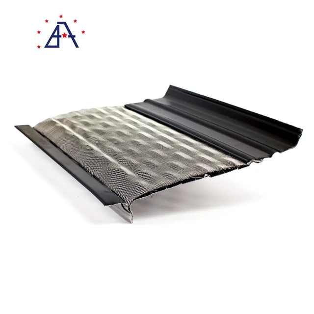 Aluminum Mesh Extruded Rain Gutter System China factory Gutter blocks pine needles, Gutter Filter, Gutter Guard