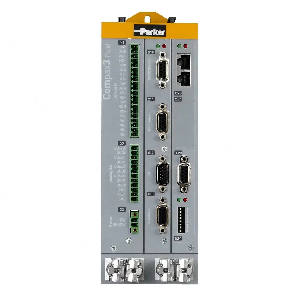 Servo controller driver for parker C3M100D6F12I22T30M00S1 incremental encoder