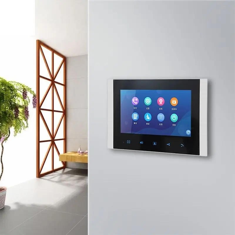 Aitdda 10 inch TCP/IP Full Digital IP Video Intercom for buildings Muti-unit Video Intercom System