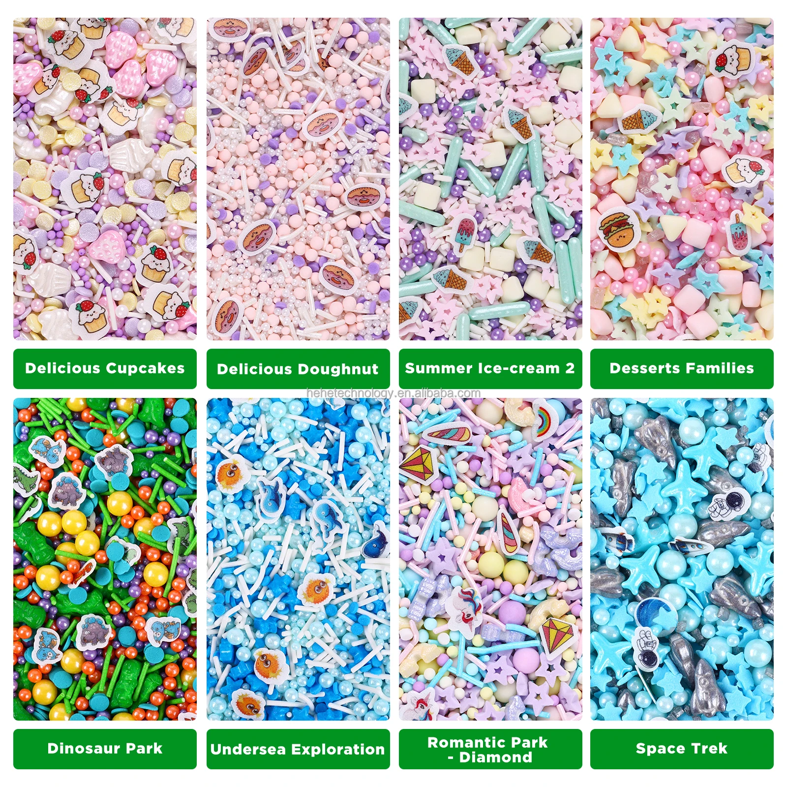 Lo Mas Vendido 2023 Cake-Shape Bottle Sprinkles Cake Decoration Candy Sprinkles Wafer Paper Edible Sprinkles for Cake decoration
