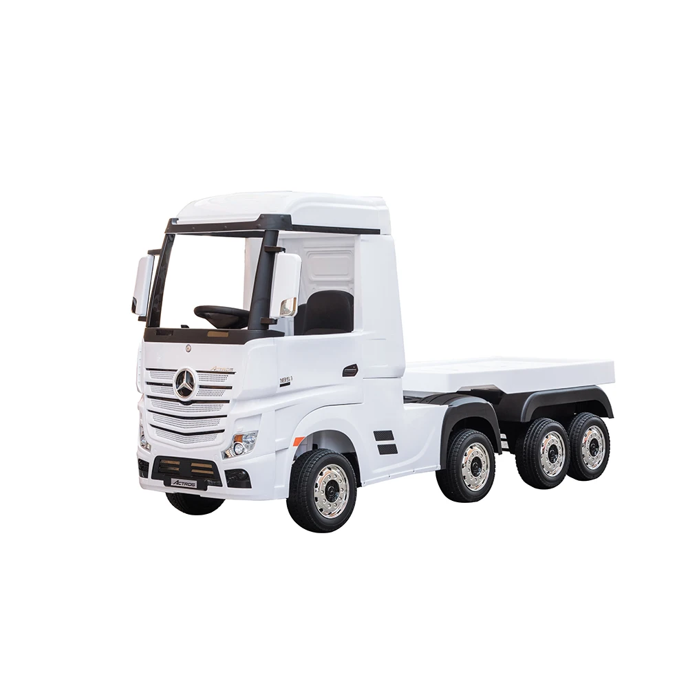 Benz Actros Lorry 24v licensed ride-on cars big toys car ride on truck with remote control and trailer toy car for kids