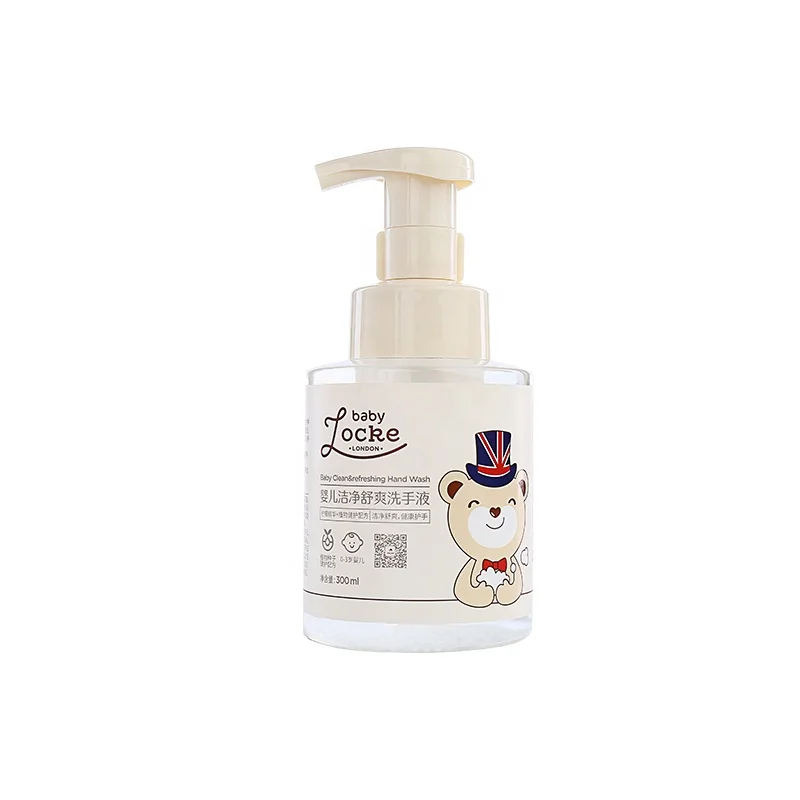 kids liquid hand wash soap keep hands clean 300ml bubble baby hand sanitizer pirvate label