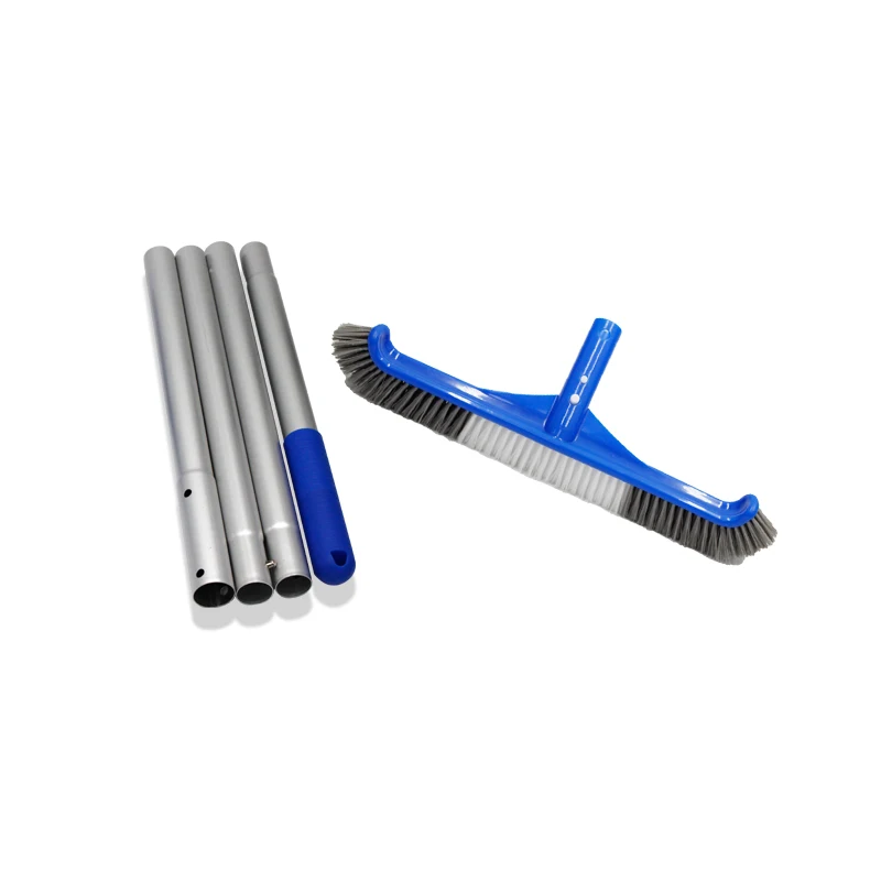 Best Vinyl Liner Pool Brush Quality Assurance Leaf Skimmer with Wheels and Brushes for Pool