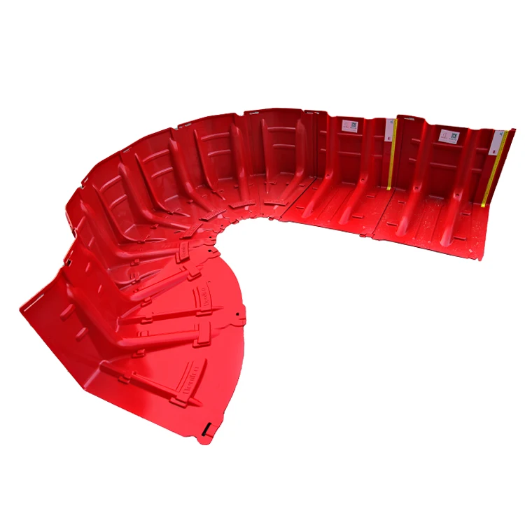 ABS water treatment flood barrier quick dam defence water barrier flood control barrier emergency