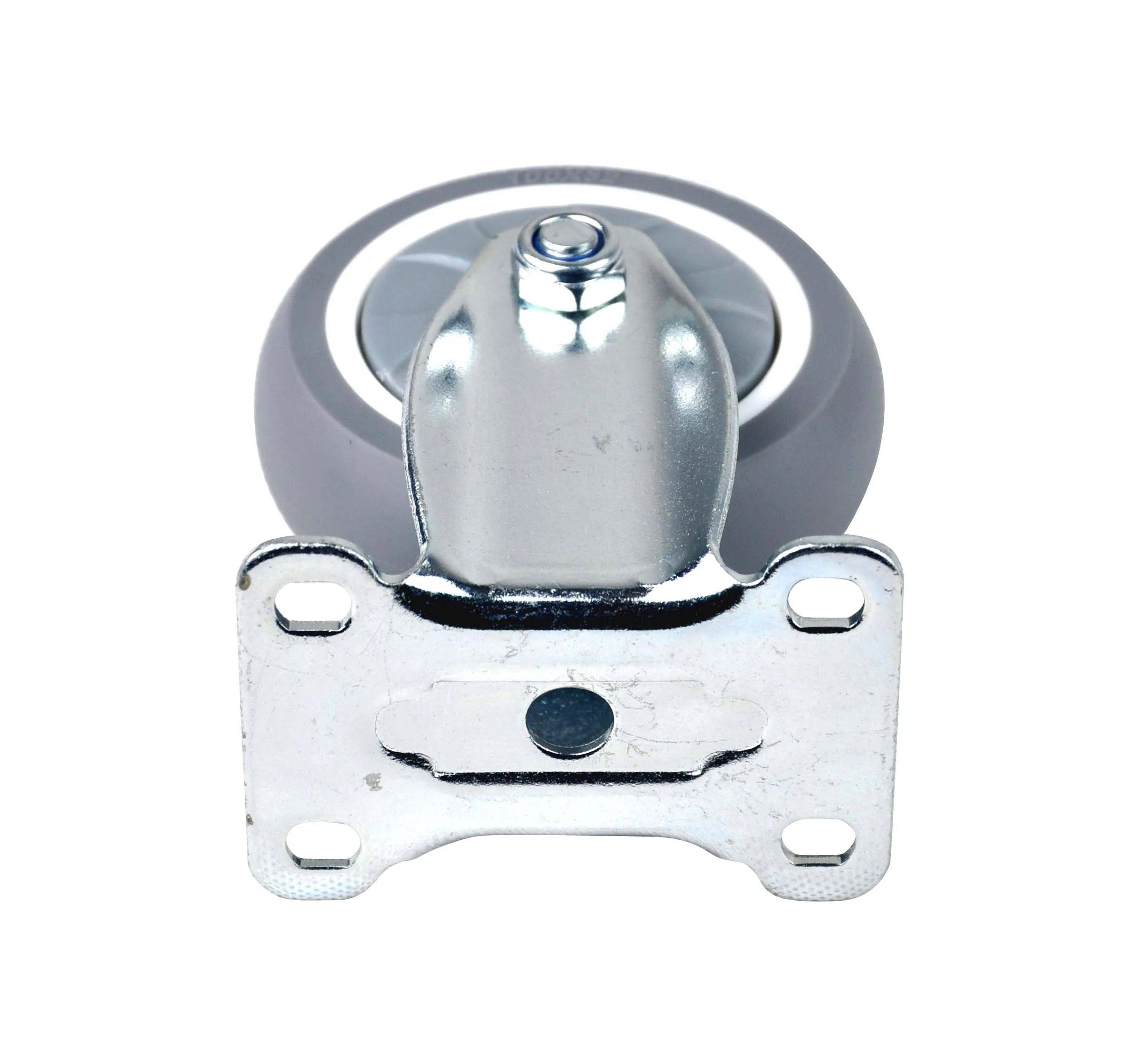 Source factory Hot products 100X32mm Fixed Mute environmental protection High wear resistance  ball bearing TPR caster wheel