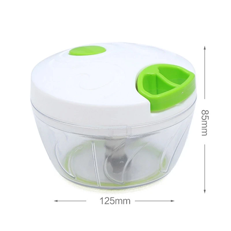 2023 Hot sale Food & Vegetable Cutter Multi-function Hand-pull 550ml Portable Manual Stirrer Onion Masher Garlic Chopper