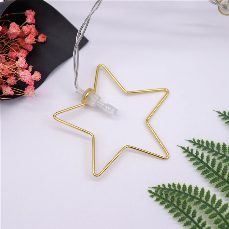  Hot Selling Christmas Festival Star Lights Holiday Festive Battery Led String