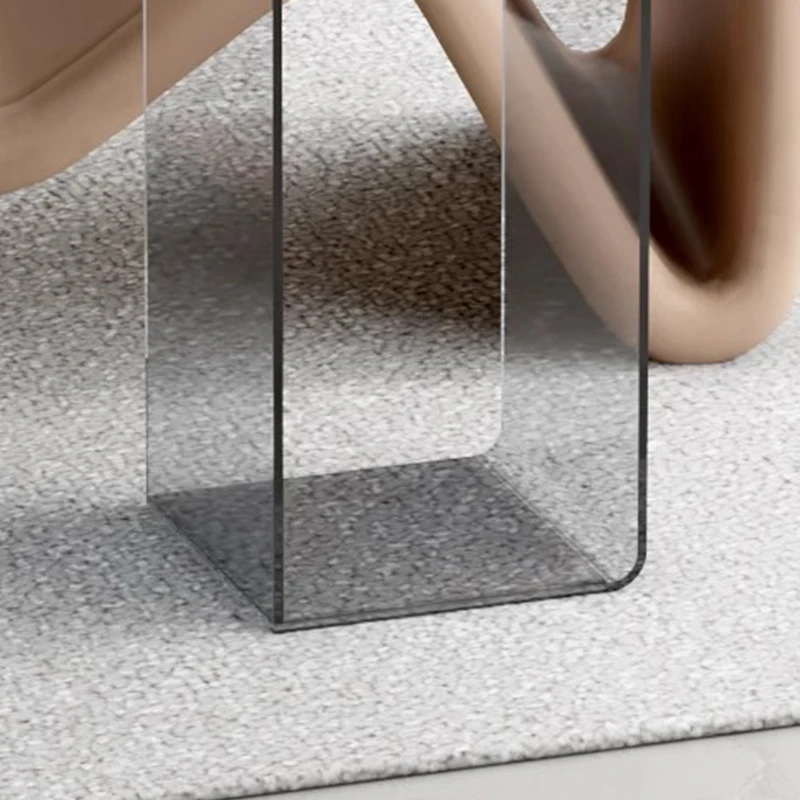 Modern Acrylic Side Table Bedroom Furniture Nightstands Living Room Sofas Coffee Table