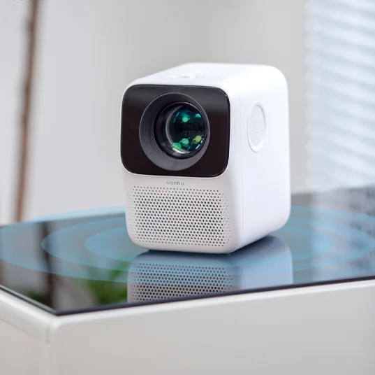 Горячая Распродажа, короткий светодиодный мини-проектор с ЖК-дисплеем