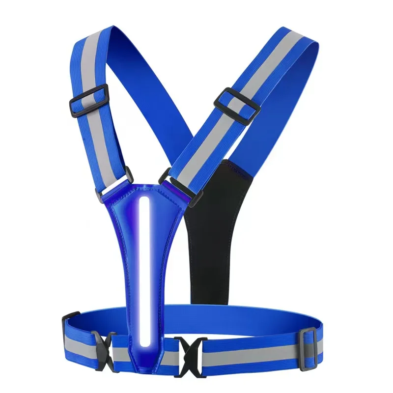 Bestseller  USB Rechargeable Night Riding, Running Vest Led Reflective Vests