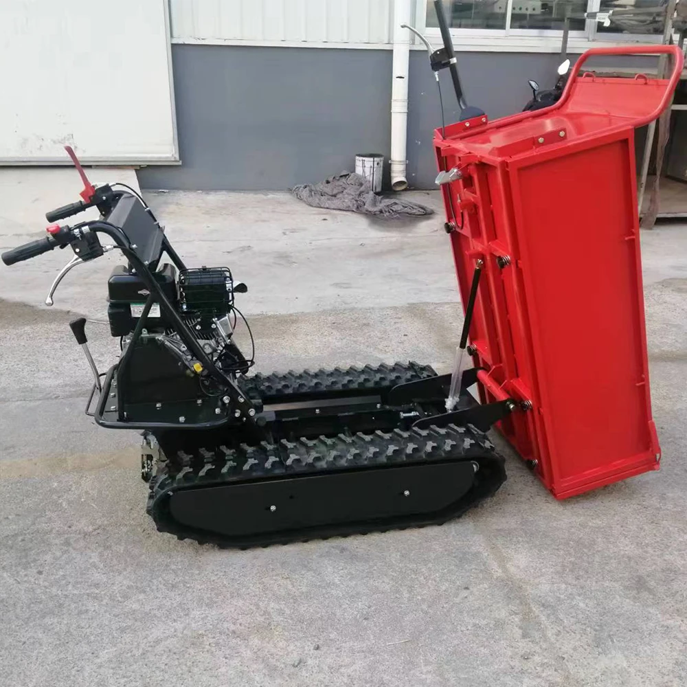 All-Terrain Tracked Vehicles Mini and Heavy-Duty Crawler Dumpers Diesel Rubber tracked vehicle rubber track