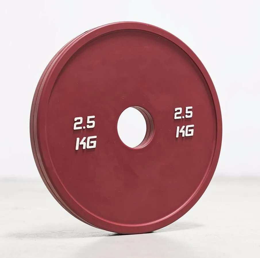Fitness Competition Colorful Fitness Weightlifting Kg Gym Barbell Plate Bumper Weight Plates
